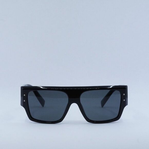 NEWEST DOLCE&GABBANA DG4459 501/87 BLACK DARK GREY SUNGLASSES - Picture 2 of 11